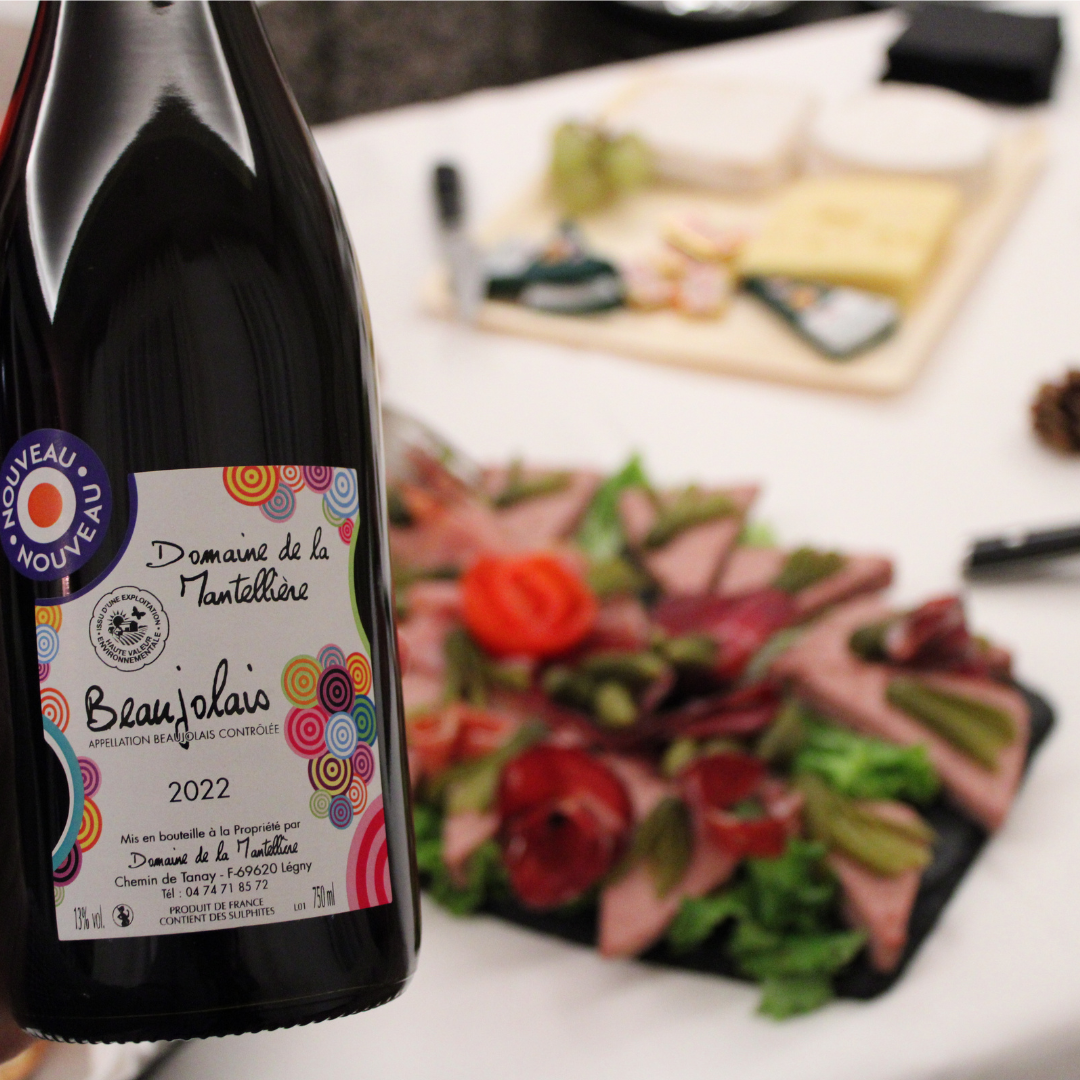 Beaujolais nouveau a la résidence