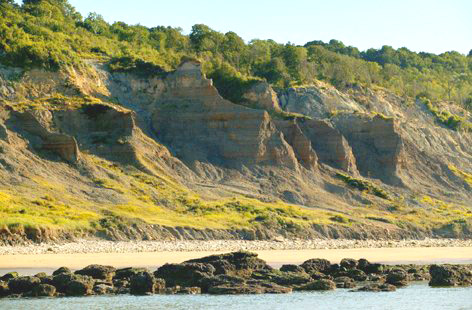 Les falaises des vaches noires